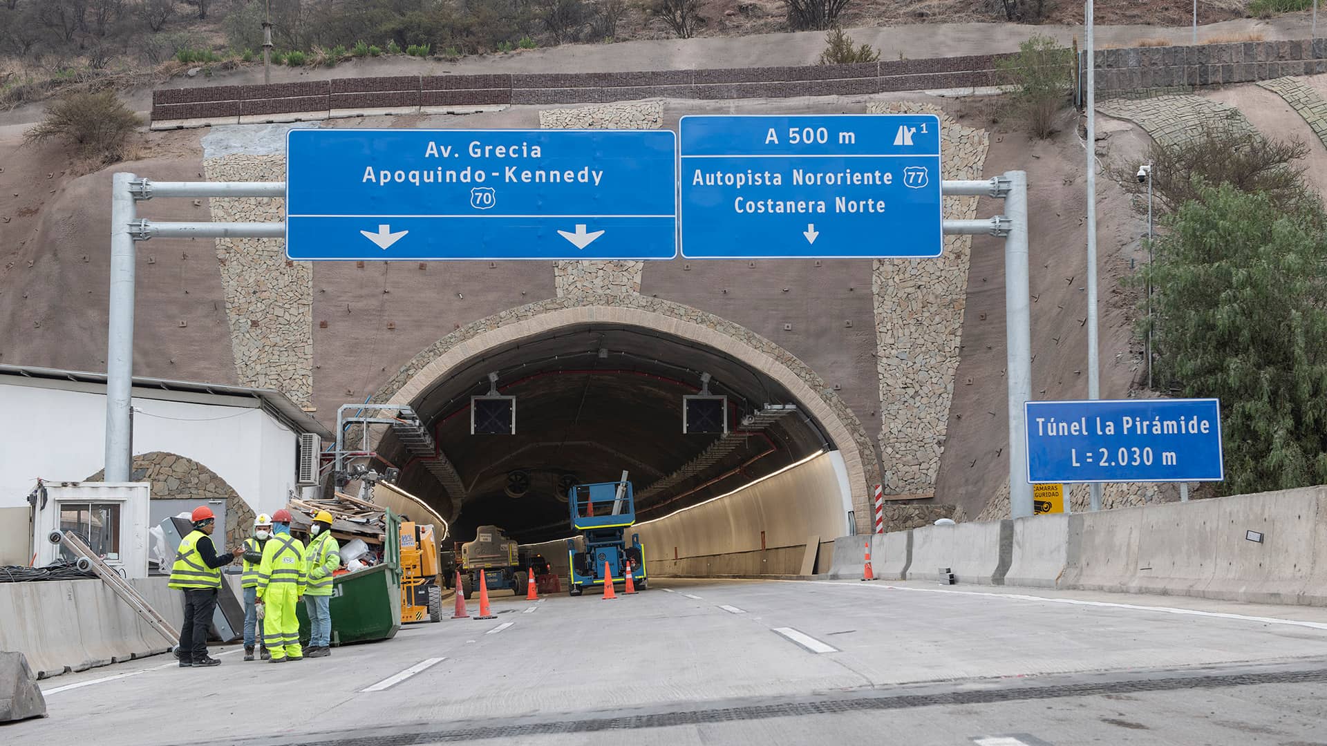 Boca túnel sector viaducto