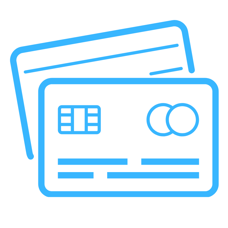 Ícono de tarjeta de crédito